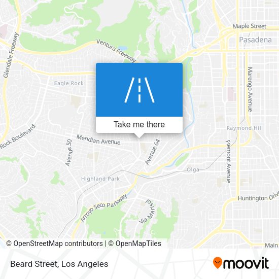Mapa de Beard Street
