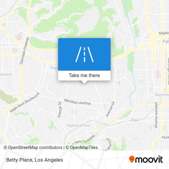 Mapa de Betty Place