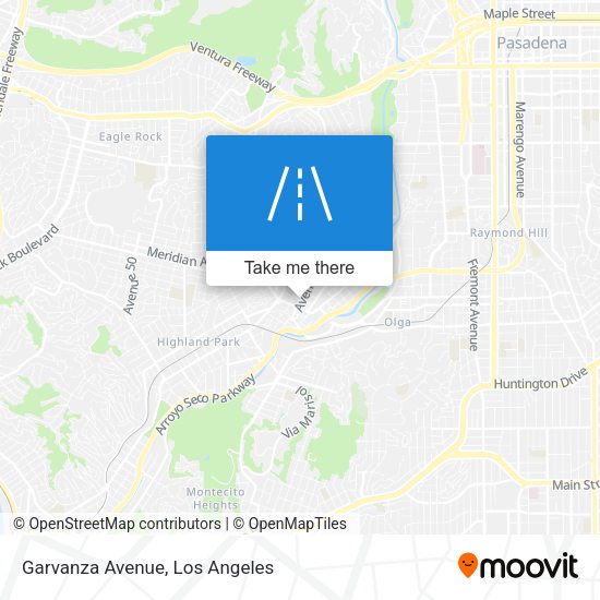 Mapa de Garvanza Avenue