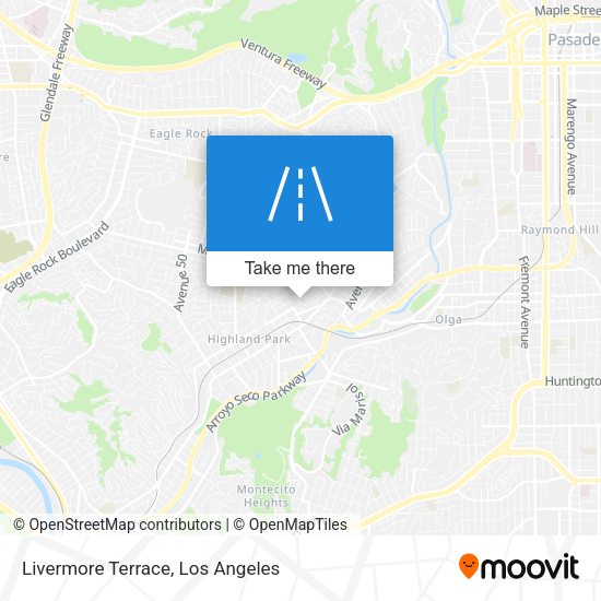 Livermore Terrace map