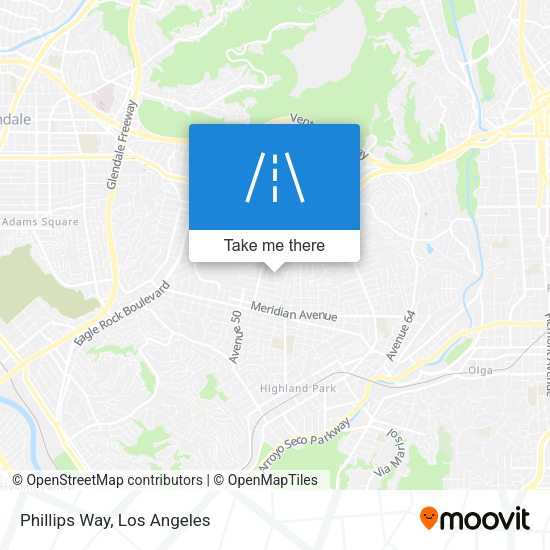 Mapa de Phillips Way