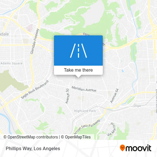 Phillips Way map