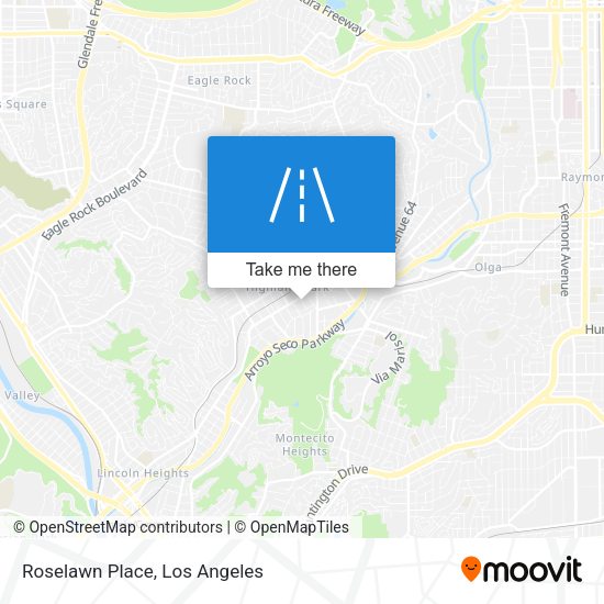 Mapa de Roselawn Place