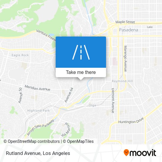 Rutland Avenue map