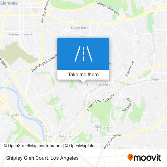 Mapa de Shipley Glen Court