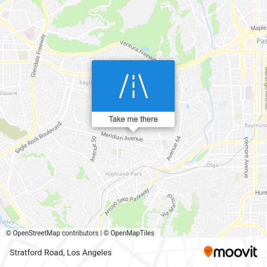 Mapa de Stratford Road