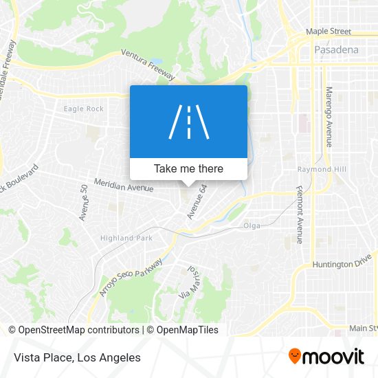 Mapa de Vista Place