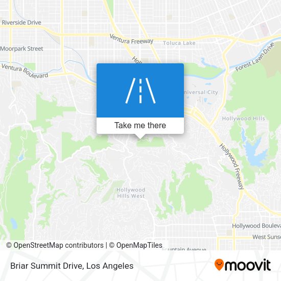 Mapa de Briar Summit Drive