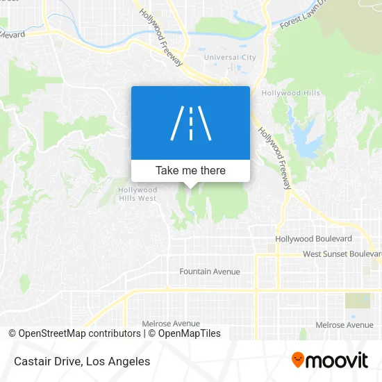 Mapa de Castair Drive
