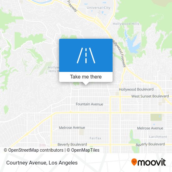 Mapa de Courtney Avenue