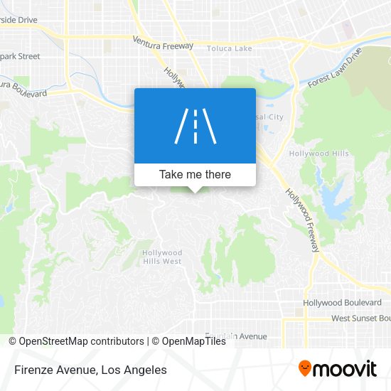 Mapa de Firenze Avenue