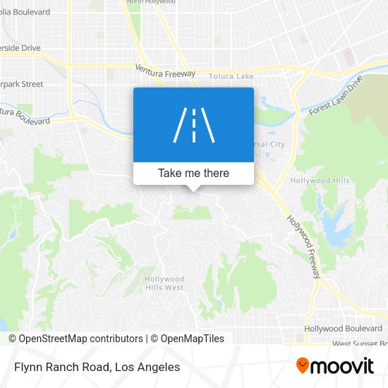 Flynn Ranch Road map