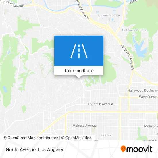 Gould Avenue map