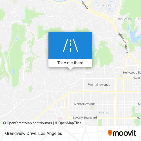 Grandview Drive map