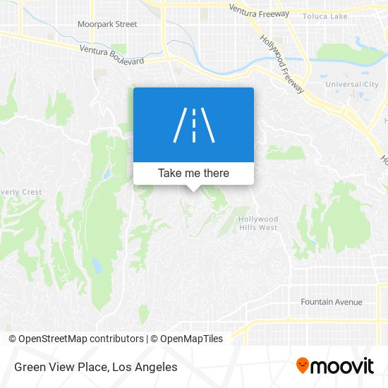 Green View Place map