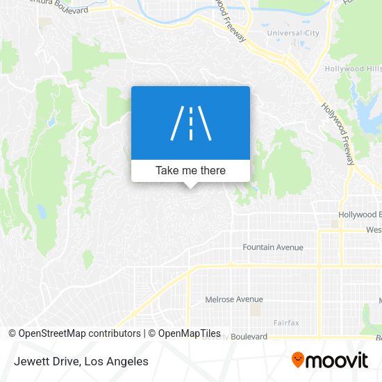 Jewett Drive map