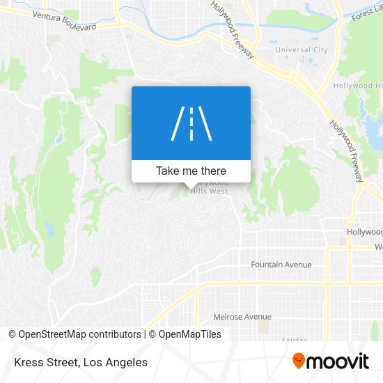 Mapa de Kress Street