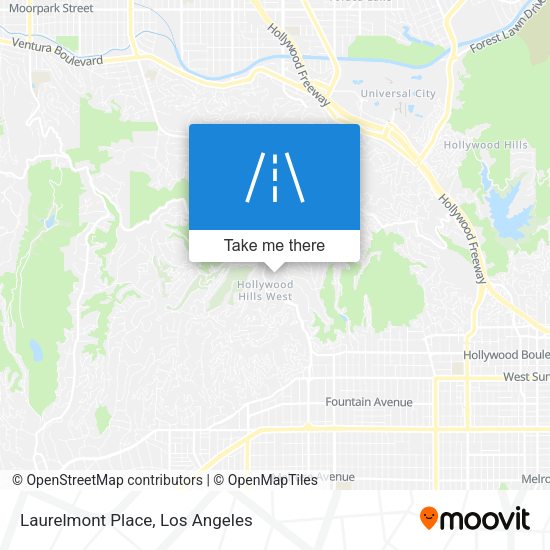 Laurelmont Place map