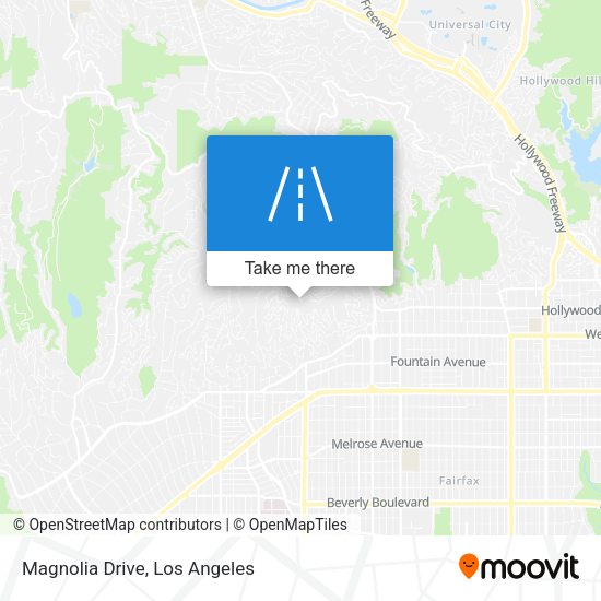 Mapa de Magnolia Drive