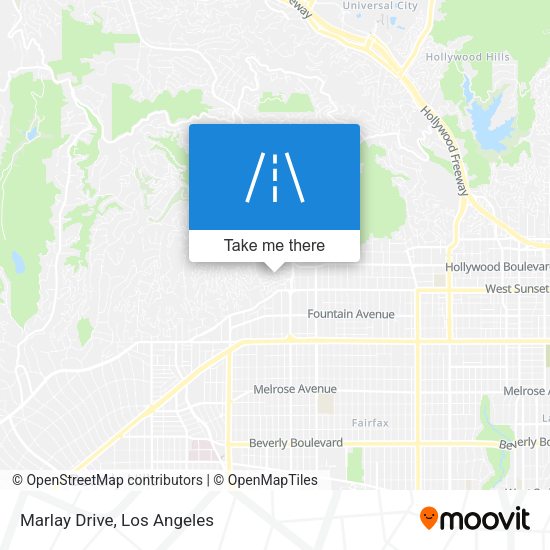 Mapa de Marlay Drive