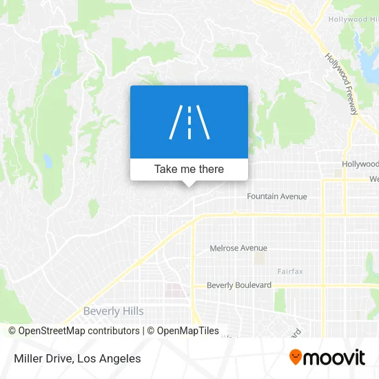 Miller Drive map