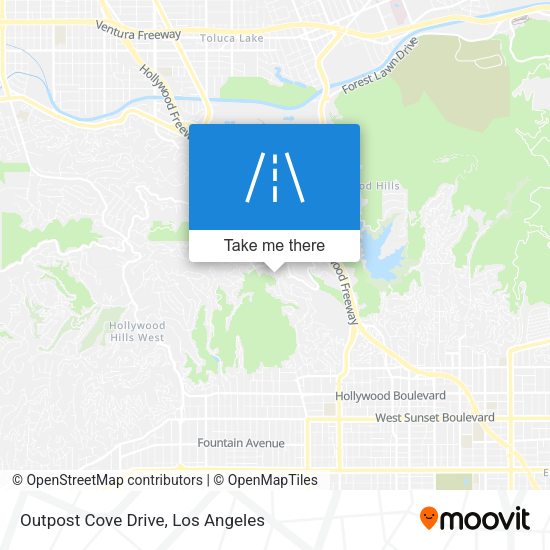 Outpost Cove Drive map