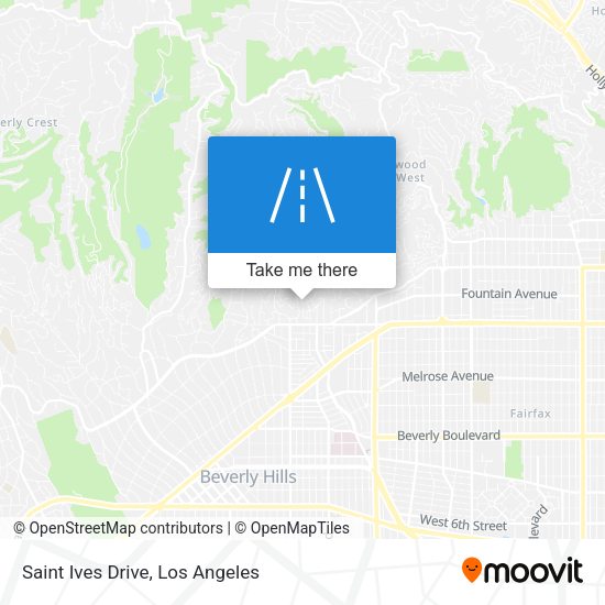 Saint Ives Drive map