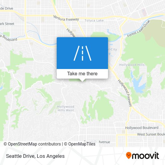 Mapa de Seattle Drive