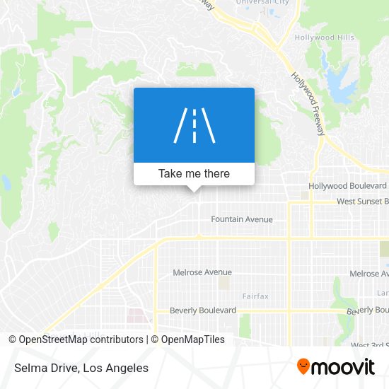 Mapa de Selma Drive