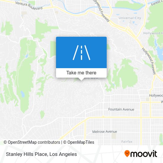 Stanley Hills Place map
