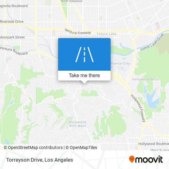 Torreyson Drive map