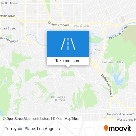 Torreyson Place map