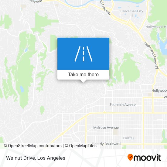 Walnut Drive map