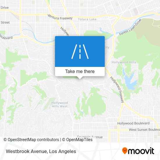 Mapa de Westbrook Avenue