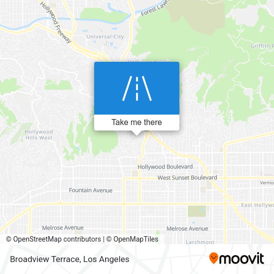 Broadview Terrace map
