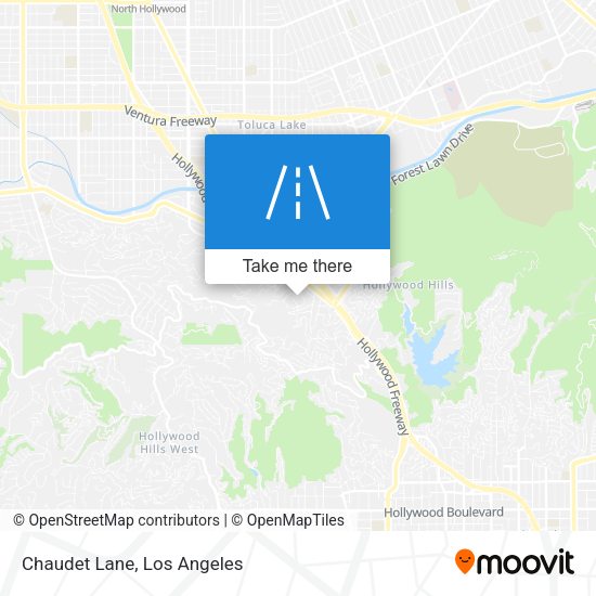 Mapa de Chaudet Lane