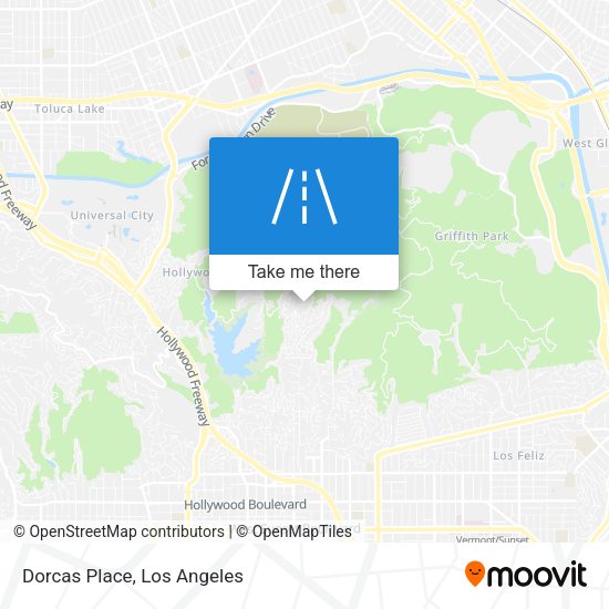 Dorcas Place map