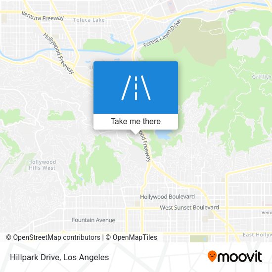 Mapa de Hillpark Drive