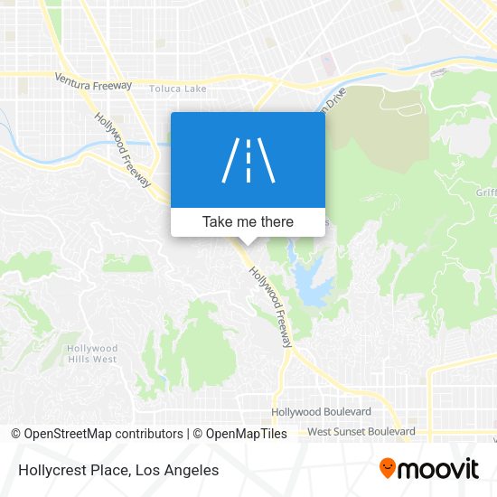 Mapa de Hollycrest Place
