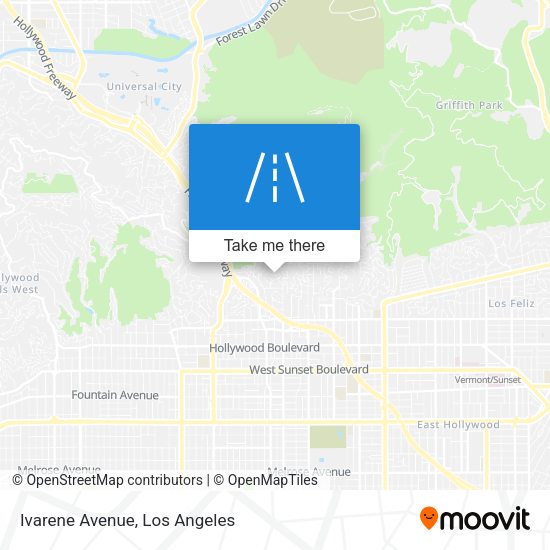 Mapa de Ivarene Avenue