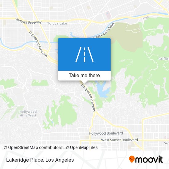 Lakeridge Place map