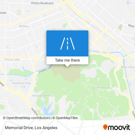 Mapa de Memorial Drive