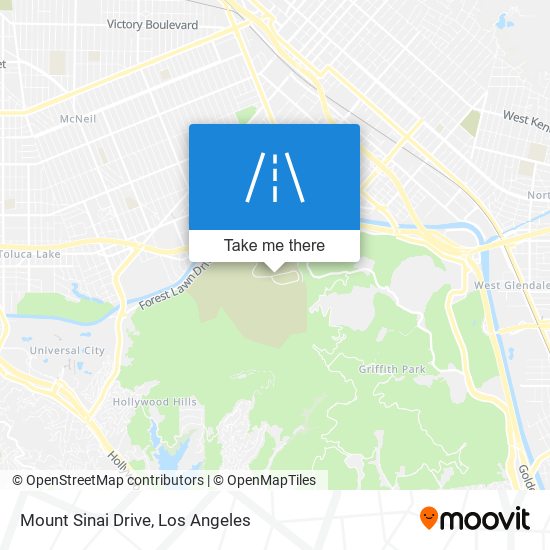 Mount Sinai Drive map