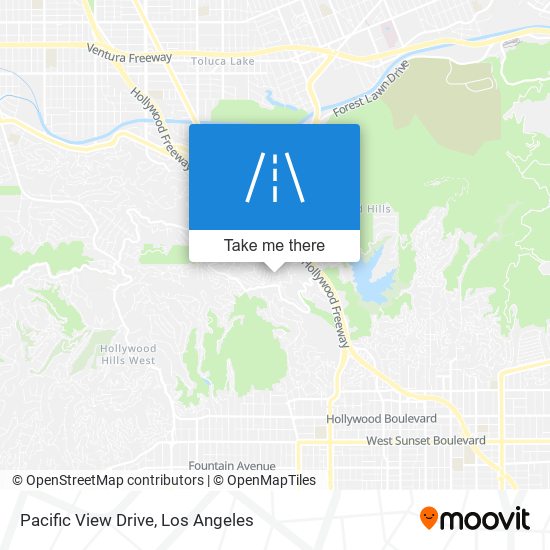 Pacific View Drive map