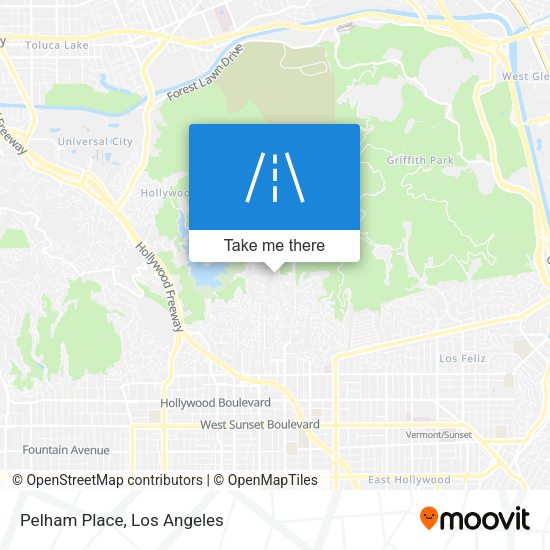 Mapa de Pelham Place