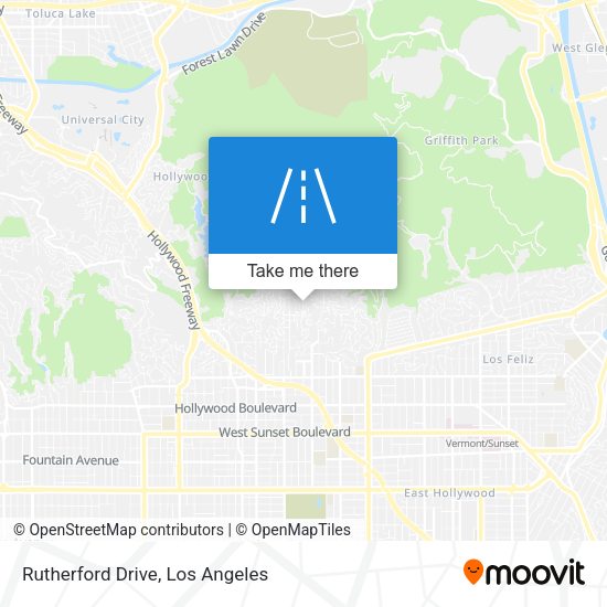 Rutherford Drive map