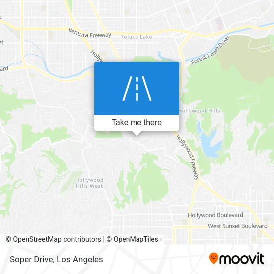 Soper Drive map