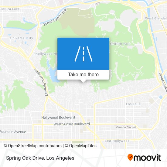 Mapa de Spring Oak Drive