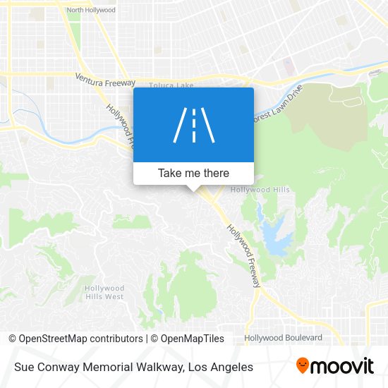 Mapa de Sue Conway Memorial Walkway