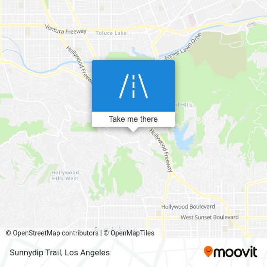 Mapa de Sunnydip Trail